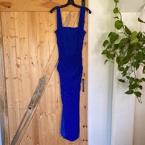 SHEIN Royal Blue Maxi Dress